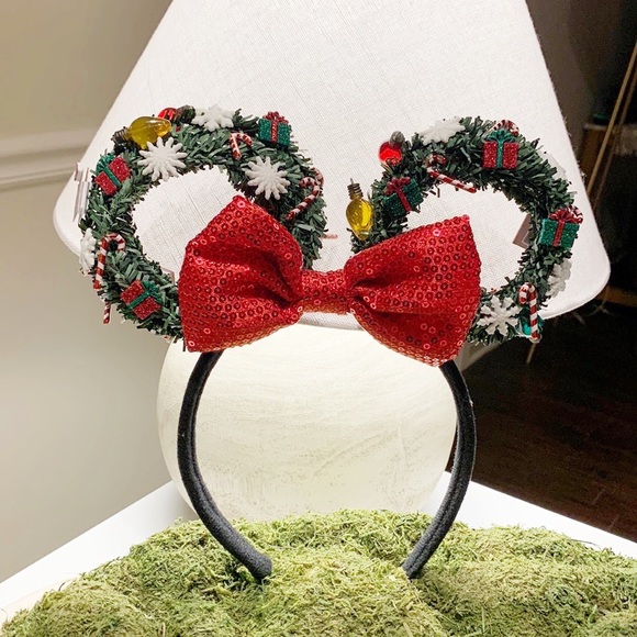 Christmas Disney Ears| Mickey Ears - Picture 1 of 2